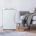 Techomey 3.5 Cu ft Propane Refrigerator 3 Way Gas/110V/12V Refrigerator with Freezer for RV Camper with Electric/Gas Thermostat and Flame Indicator