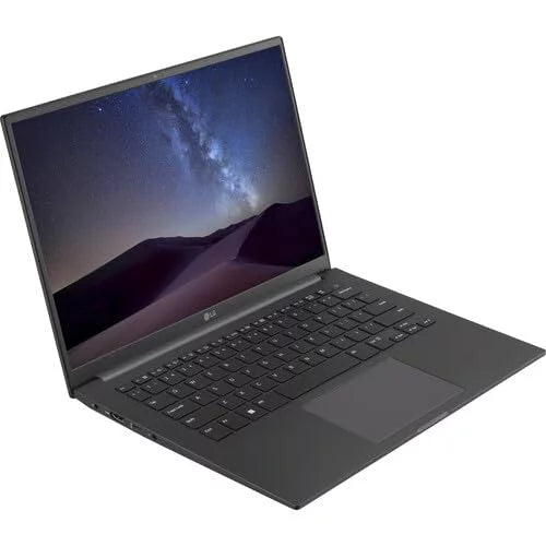 LG Ultra PC 14U70R-N.APC5U1 - AMD Ryzen 5 - 7530U / up to 4.5 GHz - Win 11 Pro - Radeon Graphics - 8 GB RAM - 512 GB SSD NVMe - 14 IPS 1920 x 1200 - 802.11a/b/g/n/ac/ax (Wi-Fi 6E) - charcoal gray