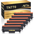 Arcon 6-Pack Compatible Toner for Brother TN770 TN-770 works with Brother MFC-L2750DW MFC-L2750DWXL HL-L2370DW HL-L2370DWXL Printers (Black)