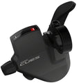 Shimano CUES SL-U4000-L Shifter - Left, 2-Speed, Rapidfire Plus Mono, Optical Gear Display, Black
