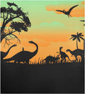 GZHJMY Dinosaurs Dishwasher Magnet Cover, Kitchen Fridge Door Panel Magnet Sticker Appliance Wash Machine Magnet Cover 23 x 26 Inch Home Decor