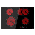 Gasland Chef 30 Built-in Electric Cooktop, 4 Burners Ceramic Glass Electric Cooktop