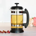 iCafilas 1000ml French Press Coffee Maker - Stainless Steel Pot with Borosilicate Glass, Tea Filter for Coffee, Scented Tea, and Tea Brewing