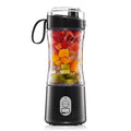 Uteam Individual Portable Blender Single Serve Travel Fruit Juicer Mixer Cup For Shakes Smoothies Small Electric With 4000mAh USB Rechargeable Battery