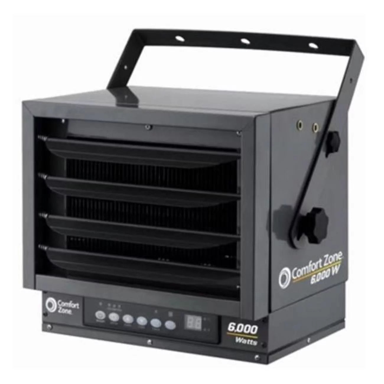 6000W Heavy Duty Industrial Heater, Charcoal Gray