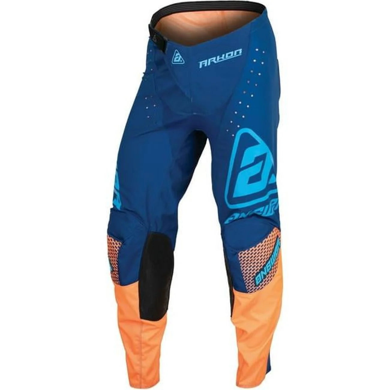 Answer A23.5 Arkon Boost Youth MX Offroad Pants Navy/Hyper Orange 22 USA