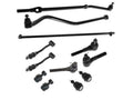 Front Ball Joint Sway Bar Link Tie Rod End Kit 12 Piece - Compatible with 1991 - 2001 Jeep Cherokee 4WD 1992 1993 1994 1995 1996 1997 1998 1999 2000