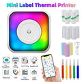 Mini Thermal Printer,DFITO Mini Pocket Printer,with Thermal Paper, Portable Bluetooth Pocket Phone Printer for Anatomy Flashcards, Journal, Photos, Notes, Kids Gift