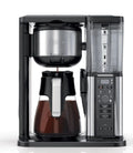 Open Box Ninja Hot & Iced 10 Cup Glass Carafe ice Coffee Machine Black/silver CM300