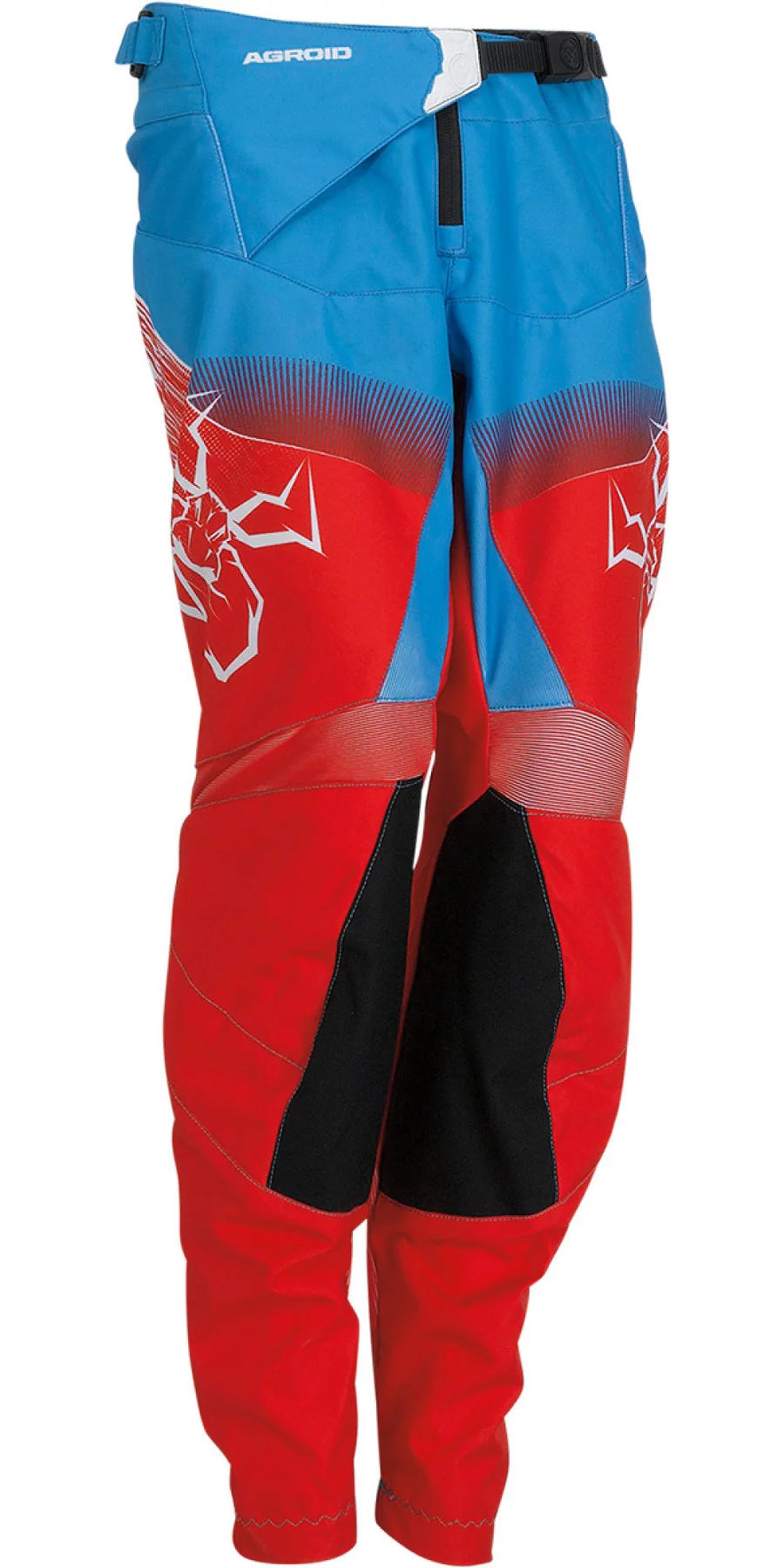 Moose Racing Agroid Youth MX Offroad Pants Red/White/Blue 22 USA
