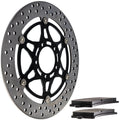Niche Front Right Brake Rotor Pad Kit for Ducati Diavel 61340901A Motorcycle MK1006896