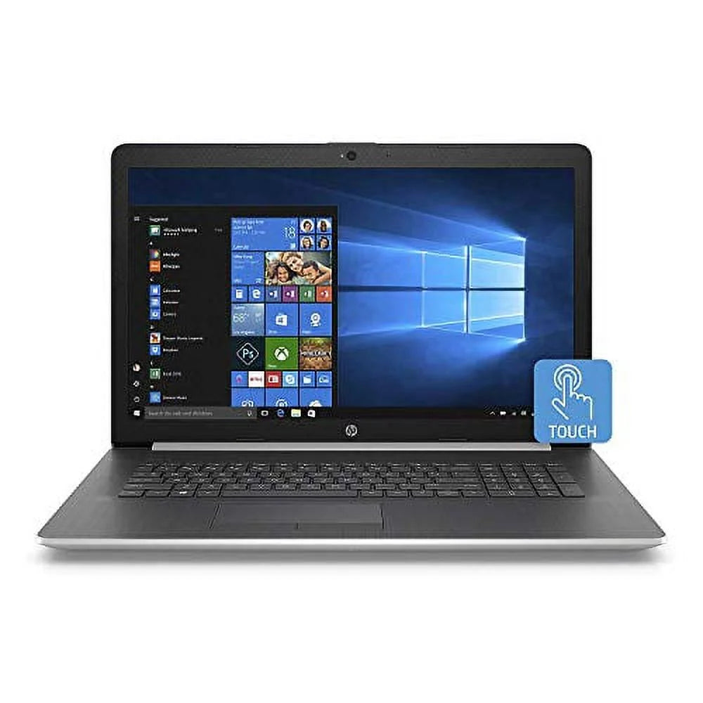 HP 2019 Laptop Computer| 8th Gen Intel Quad-Core i7 8565U up to 4.6GHz| 17.3 HD+ Touchscreen, Intel UHD Graphics 620| 16GB DDR4 RAM, 1TB PCIe SSD, DVDRW| USB 3.1, HDMI, Natural Silver| Windows 10