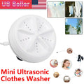 Experience Hassle-Free Laundry with JahyShow Mini Ultrasonic Washing Machine - Perfect for Home and Travel Use