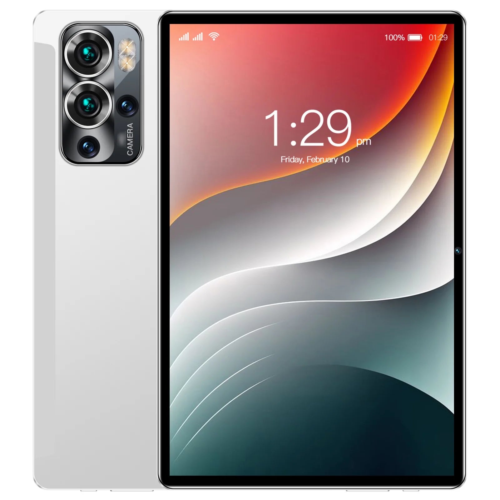 Anself Tablet 10.1 inch, 1960*1080 High Clear Display, Android13, 4G Calling, 8 Core Processor, 128GB Expandable Memory, BT4.2, 6000mAh Battery
