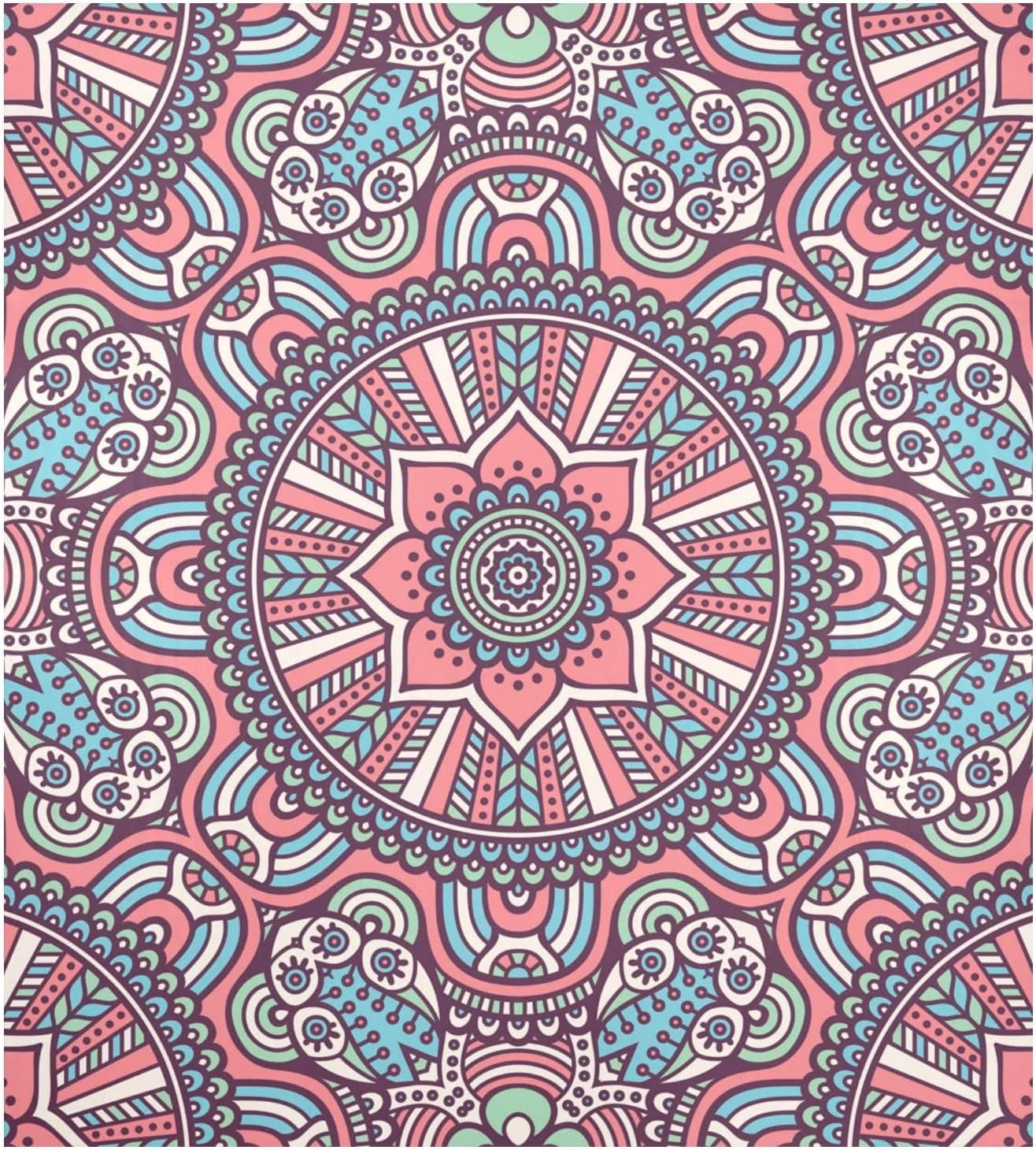GZHJMY Mandala Dishwasher Magnet Cover, Kitchen Fridge Door Panel Magnet Sticker Appliance Wash Machine Magnet Cover 23 x 26 Inch Home Decor