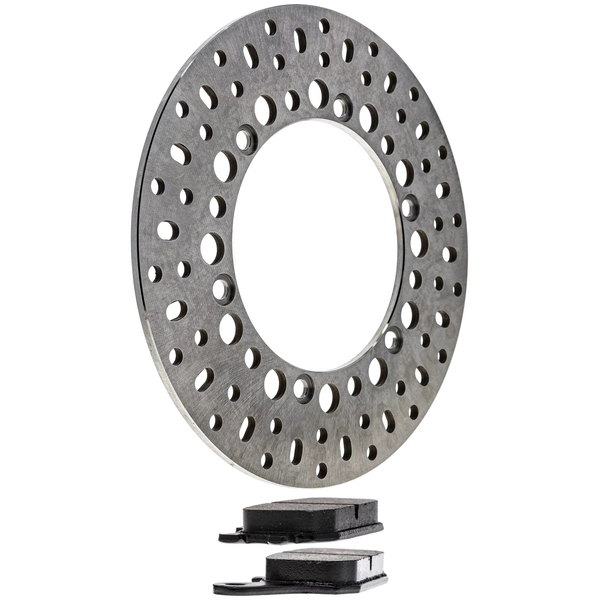 Niche Rear Right Brake Rotor Pad Kit for Honda 06435-MEJ-026 Motorcycle MK1006904