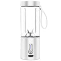 Gecheer Portable Blender Cup USB Electric Fruit Juicer Rechargeable Juice Mixer 530ml with 6  for Outdoor Sports Travel Camping