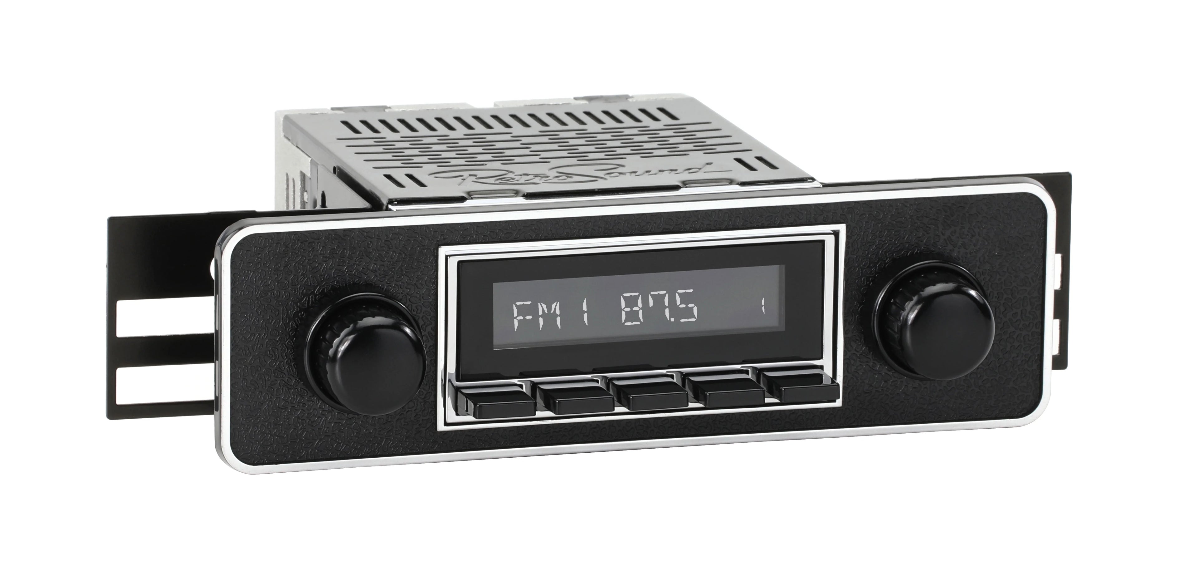 RetroRadio Compatible with 1962-79 MG Midget Features Include Bluetooth, AUX, AM/FM LACB-M1-502-36-96MG1