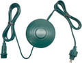 Power Cord 6Ft with On/Off Foot Switch for Christmas Tree Lights Raintight 1/2inch Plug Compatible Replacement for TS-8W29V, TS-13W29V, TS-17W29V, TS-18WL29V, TS-26WL29V, TS-48W29V - NO Lights Mode