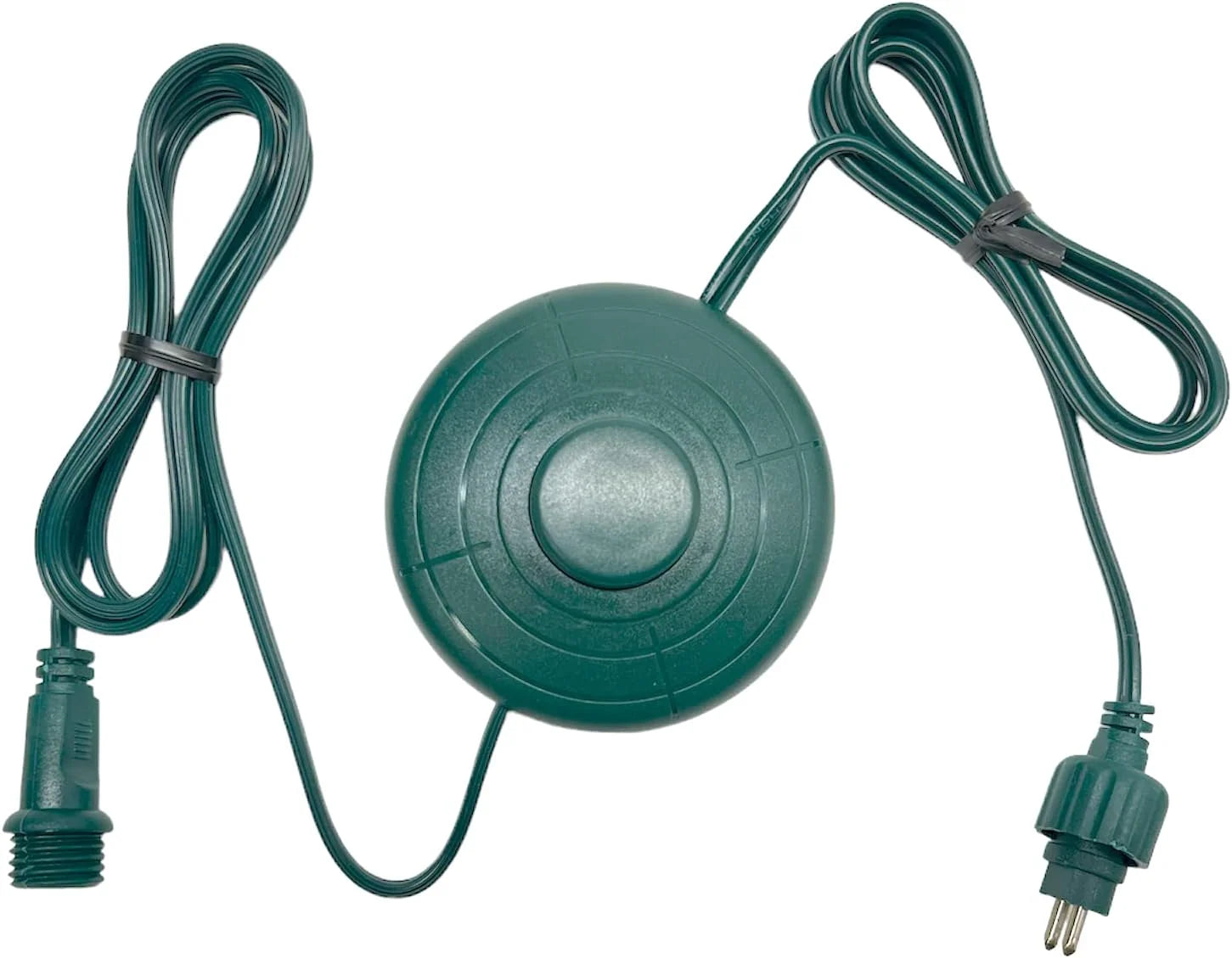Power Cord 6Ft with On/Off Foot Switch for Christmas Tree Lights Raintight 1/2inch Plug Compatible Replacement for TS-8W29V, TS-13W29V, TS-17W29V, TS-18WL29V, TS-26WL29V, TS-48W29V - NO Lights Mode