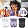 Galaxy 2 Pro Earphone Bluetooth, Active Noise Cancelling Wireless Headphone HiFi Sound for Galaxy S22 Ultra Light Purple