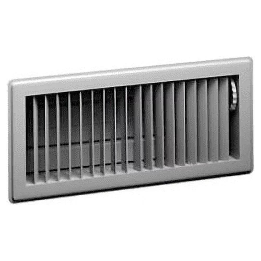 American Metal Products 413W2X14 White Floor Register- 2 x 14 in