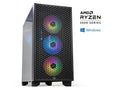 New Firestorm Infinity-A57T32 Gaming Desktop AMD Ryzen 7 5700X 3.4 GHz 32GB DDR4-3200 RAM 1TB NVMe SSD GeForce RTX 4060 Ti 8GB Windows 11 Pro, Black