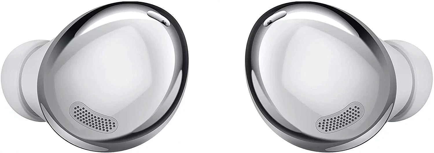 UrbanX Street Buds Pro Bluetooth Earbuds For Enjoy 10 Plus True Wireless, Noise Cancelling, Charging Case, Quality Sound, Sweat Resistant, Silver White (US Version)