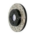 StopTech 2017 Honda CR-V Sport Drilled  Slotted Rotor - Left Front
