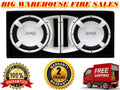 Absolute FBD12WI 3000 Watts Bass Box Dual 12-Inch Subwoofer Enclosure Box White