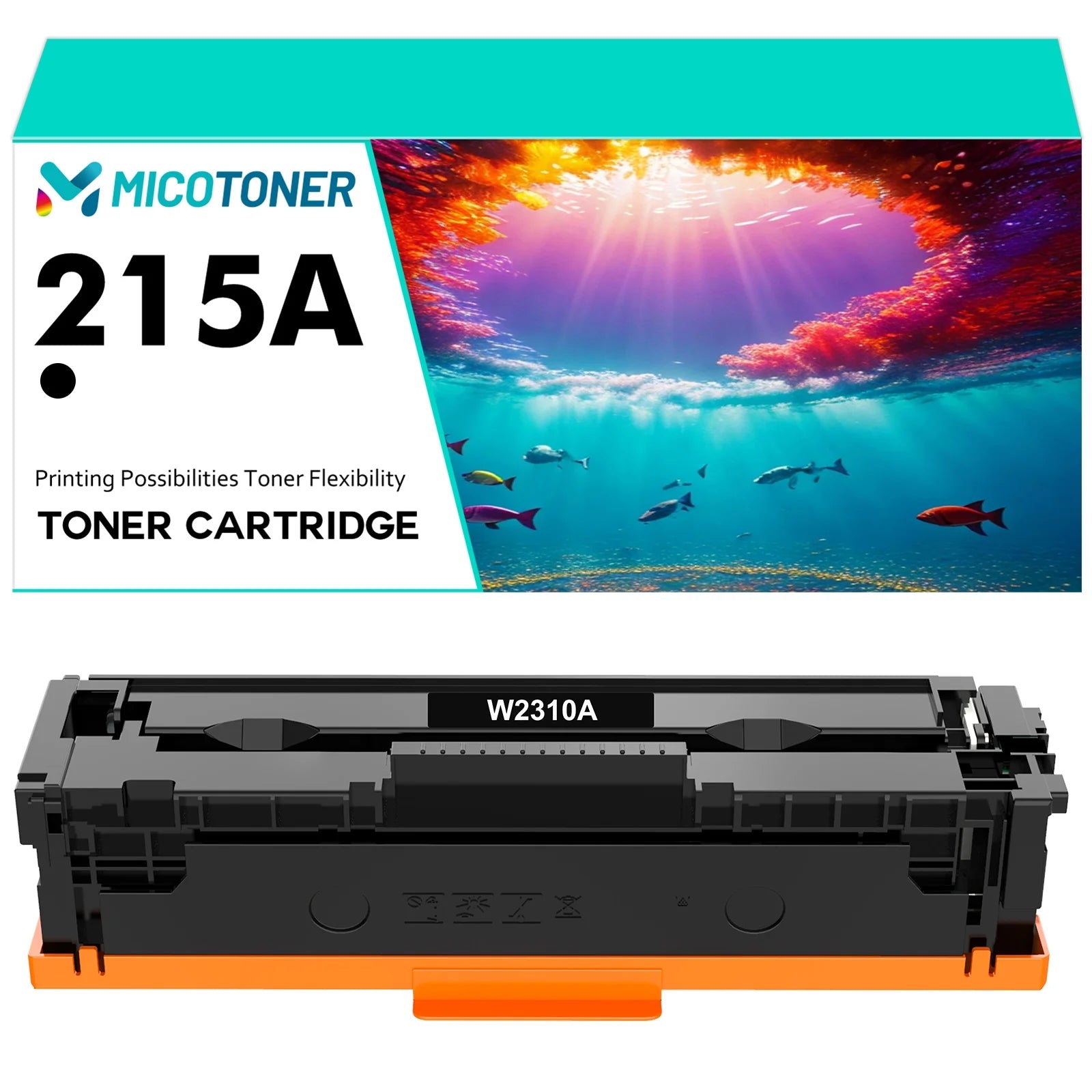 215A Toner Cartridges W2310A Compatible for HP 215A W2310A Replacement for HP Color Laserjet Pro MFP M182nw M183fw M155 W2311A W2312A W2313A Printer Ink