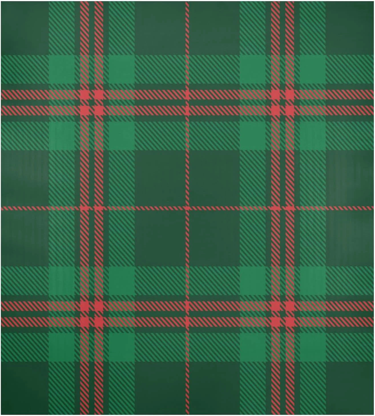 Dreamtimes Magnetic Kitchen Dishwasher Sticker, Red Green Christmas Plaid Decorative Dishwasher Cover Stickers,Easy Trim Fridge Door Cover Sticker, 23 x 26