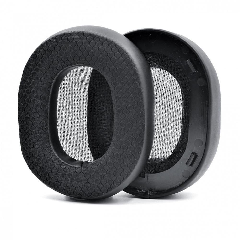 Replacement Black Soft Leather Foam Cloth Ear Pads Cushions Earpads For Plantronics RIG 500PRO Headset Headphone Accessory Part