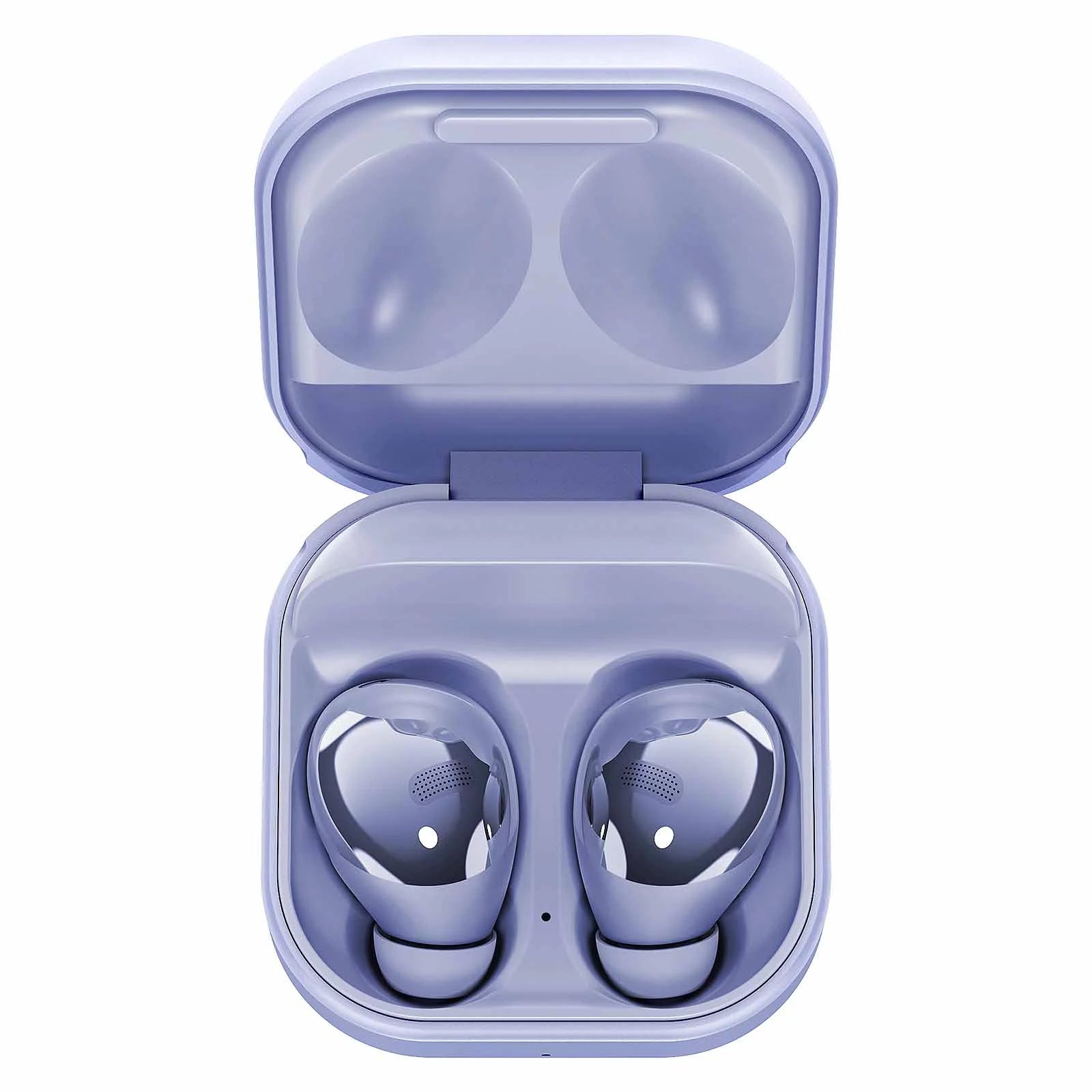 UrbanX Street Buds Pro True Bluetooth Wireless Earbuds For Yezz Andy 5E5 With Active Noise Cancelling (Wireless Charging Case Included) Purple