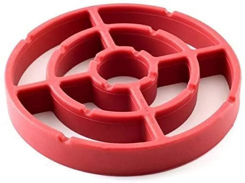 Norpro Round Nonstick Silicone Roast Rack / Trivet - Healthy Cooking & Roasting