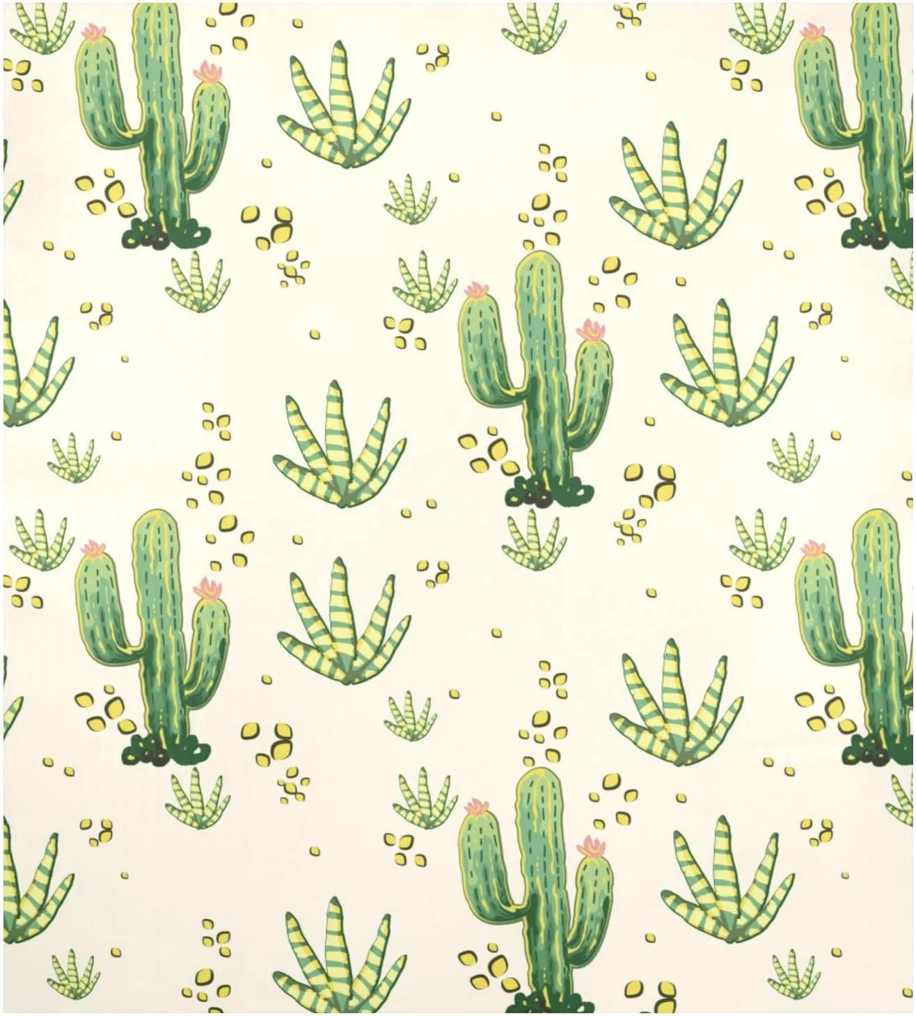 GZHJMY Cactus Dishwasher Magnet Cover, Kitchen Fridge Door Panel Magnet Sticker Appliance Wash Machine Magnet Cover 23 x 26 Inch Home Decor