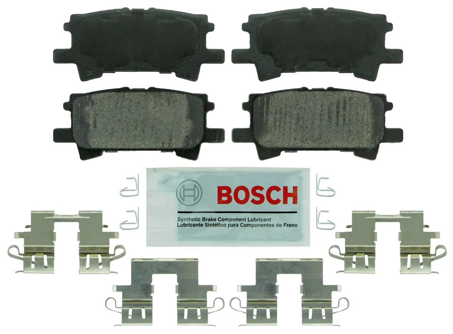 Bosch BE996H Bosch Blue Ceramic Brake Pads with Hardware