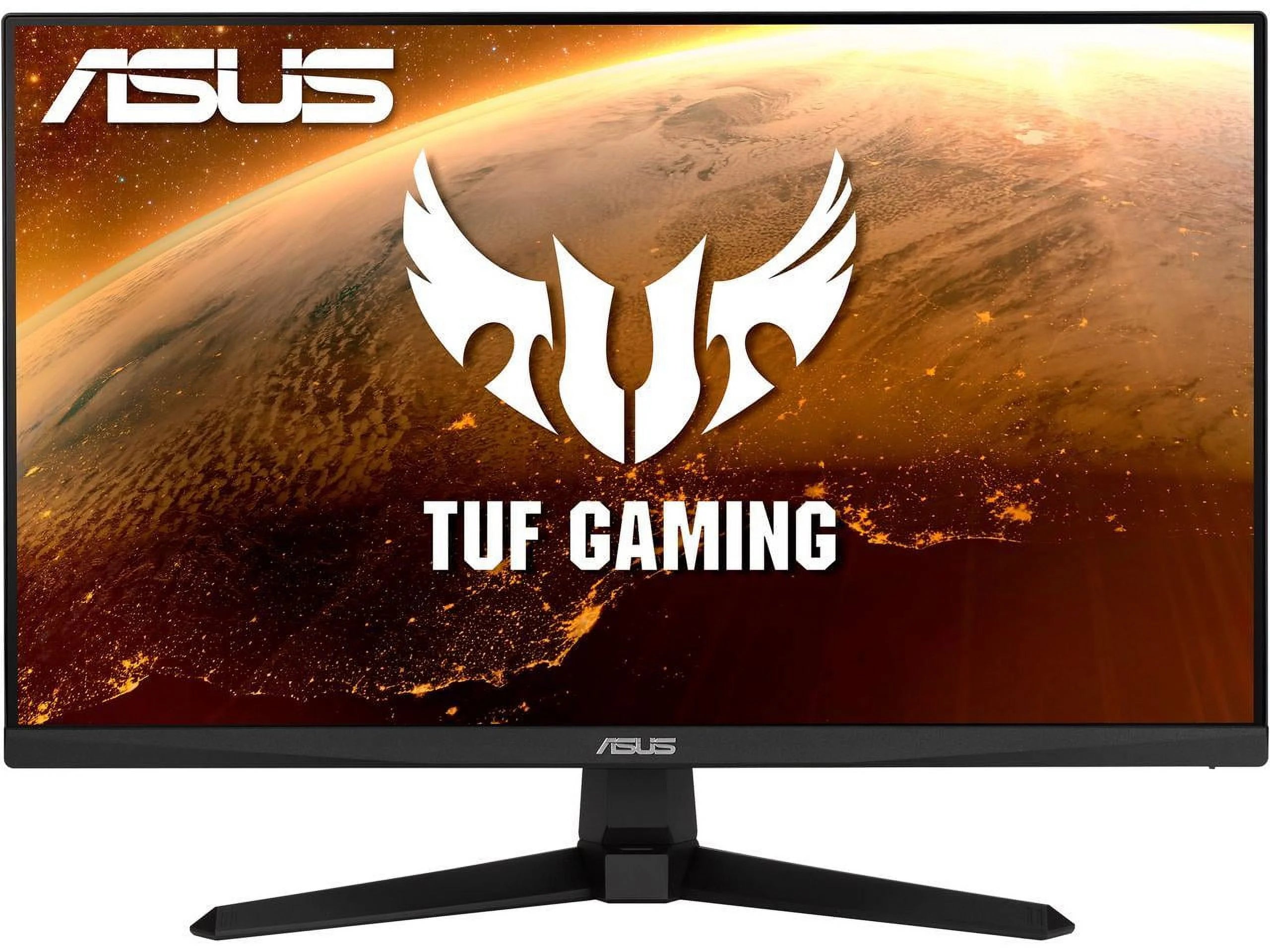 ASUS TUF Gaming 24 (23.8 Viewable) VG247Q1A Full HD 1080P 165Hz (Supports 144Hz), 1ms, Extreme Low Motion Blur, Adaptive-sync, FreeSync Premium, Shadow Boost, Speakers, Eye Care, HDMI, DisplayPort G
