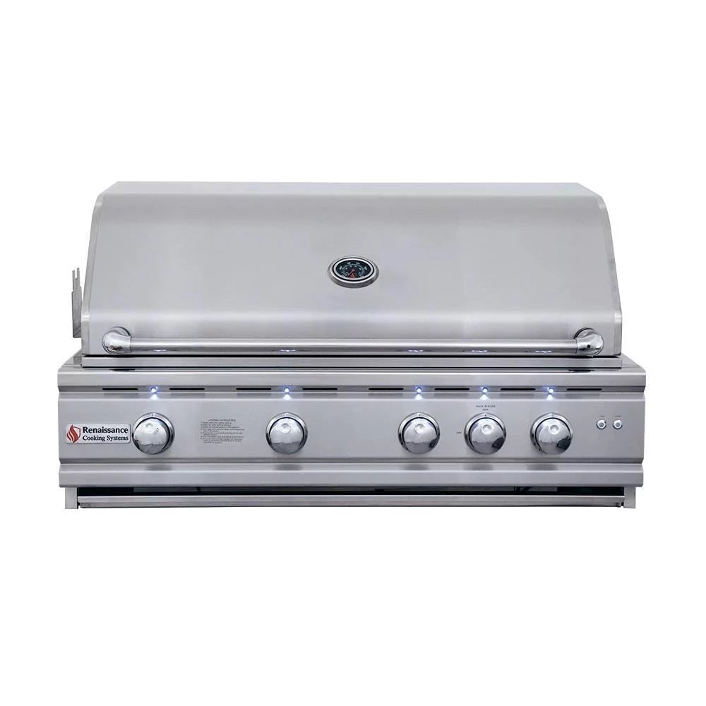 RCS Cutlass Pro 38-Inch Built-In Natural Gas Grill - RON38A