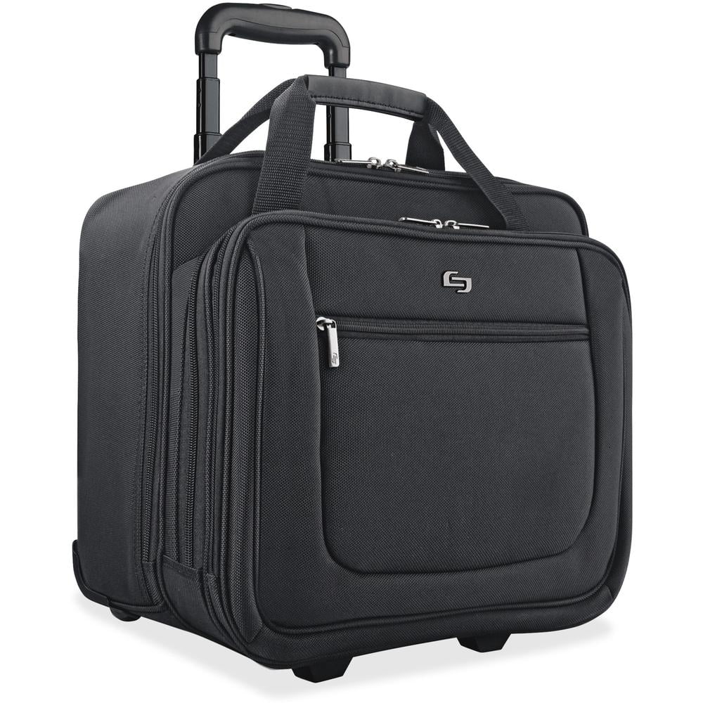 Solo New York Bryant Rolling Laptop Case, Black