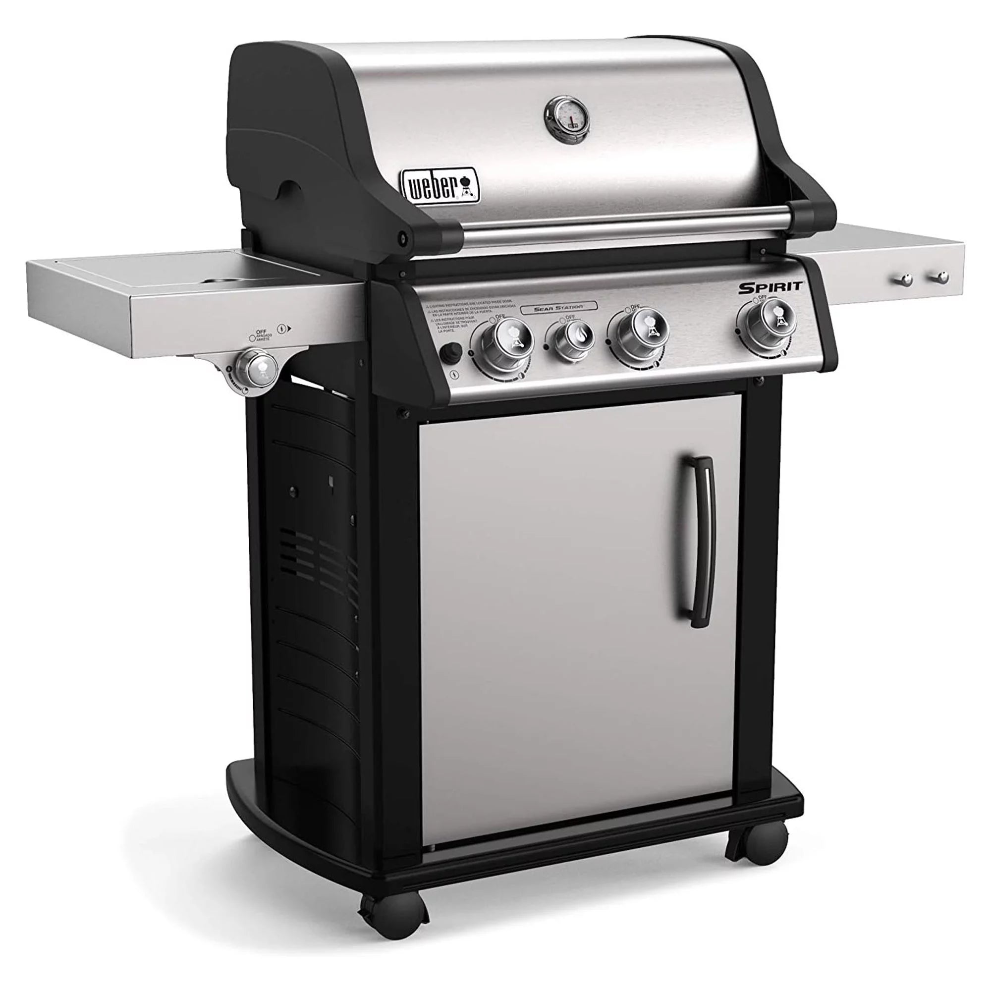 Weber Spirit SP-335 Stainless Steel 3 Burner Liquid Propane Gas Grill