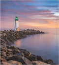 SKYSONIC Lighthouse Dishwasher Magnet Cover, Kitchen Fridge Door Panel Magnet Sticker Appliance Wash Machine Magnet Cover 23 x 26 Inch