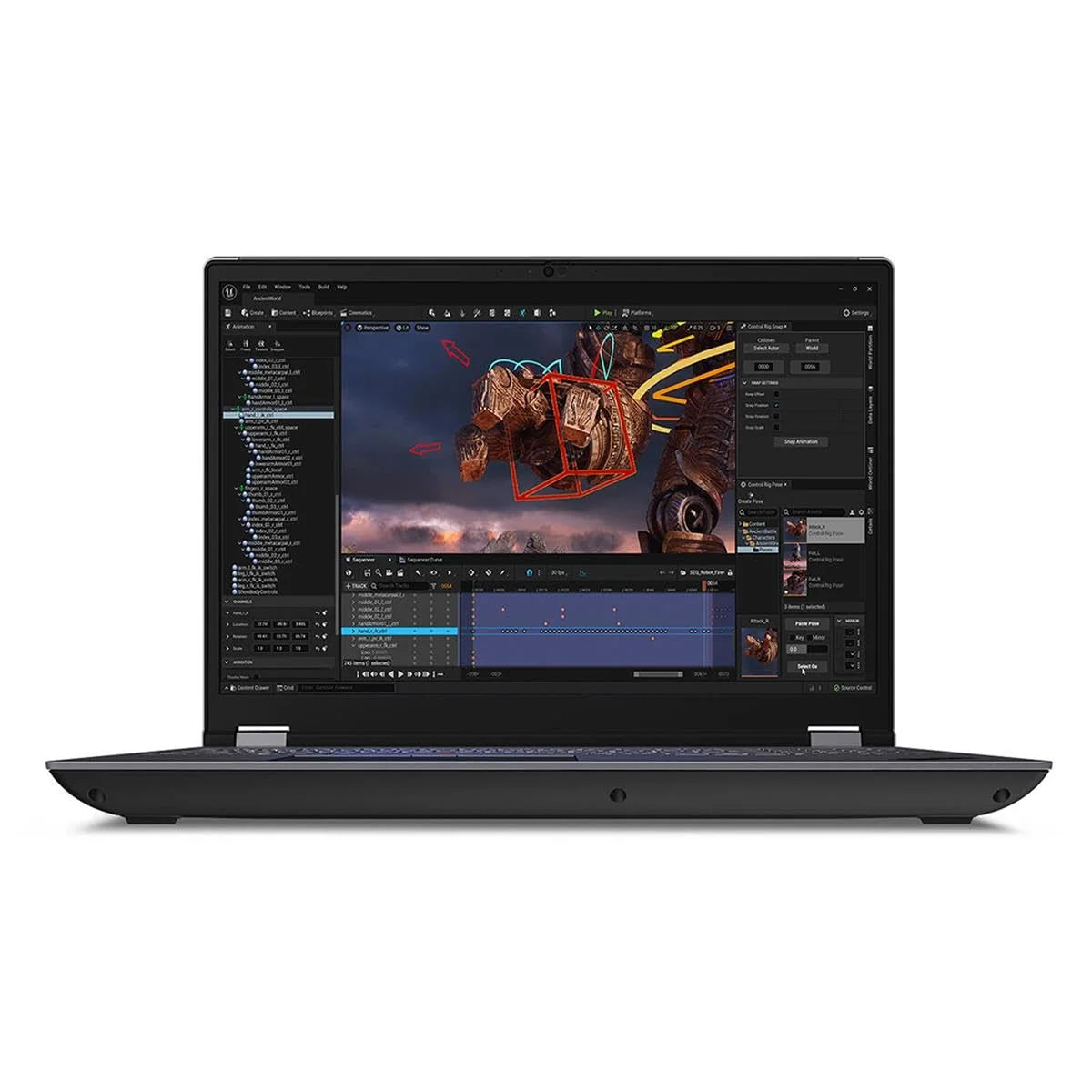 Lenovo ThinkPad P16 Gen 2 21FA002NUS 16 Mobile Workstation - WQXGA - 2560 x 1600 - Intel Core i9 13th Gen i9-13950HX Tetracosa-core (24 Core) - 32 GB Total RAM - 1 TB SSD - Villi Black, Storm Gray
