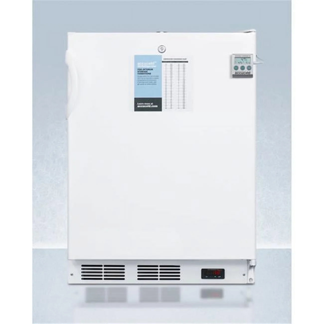 32.25 x 23.63 x 23.5 in. Freestanding ADA Height All-Refrigerator, White