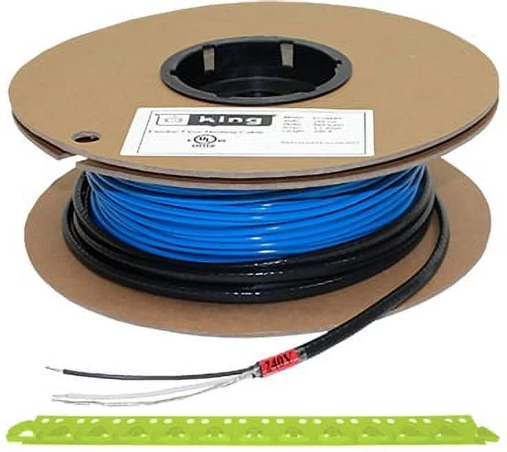 King Electric FC12240-3 20 Sq. ft. 120V 240W Floor Cable with Strapping