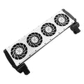 moobody Aquarium Cooling Fan, 2/4 Head Chillers, Adjustable Wind Speed, Salt Fresh Water Cooling