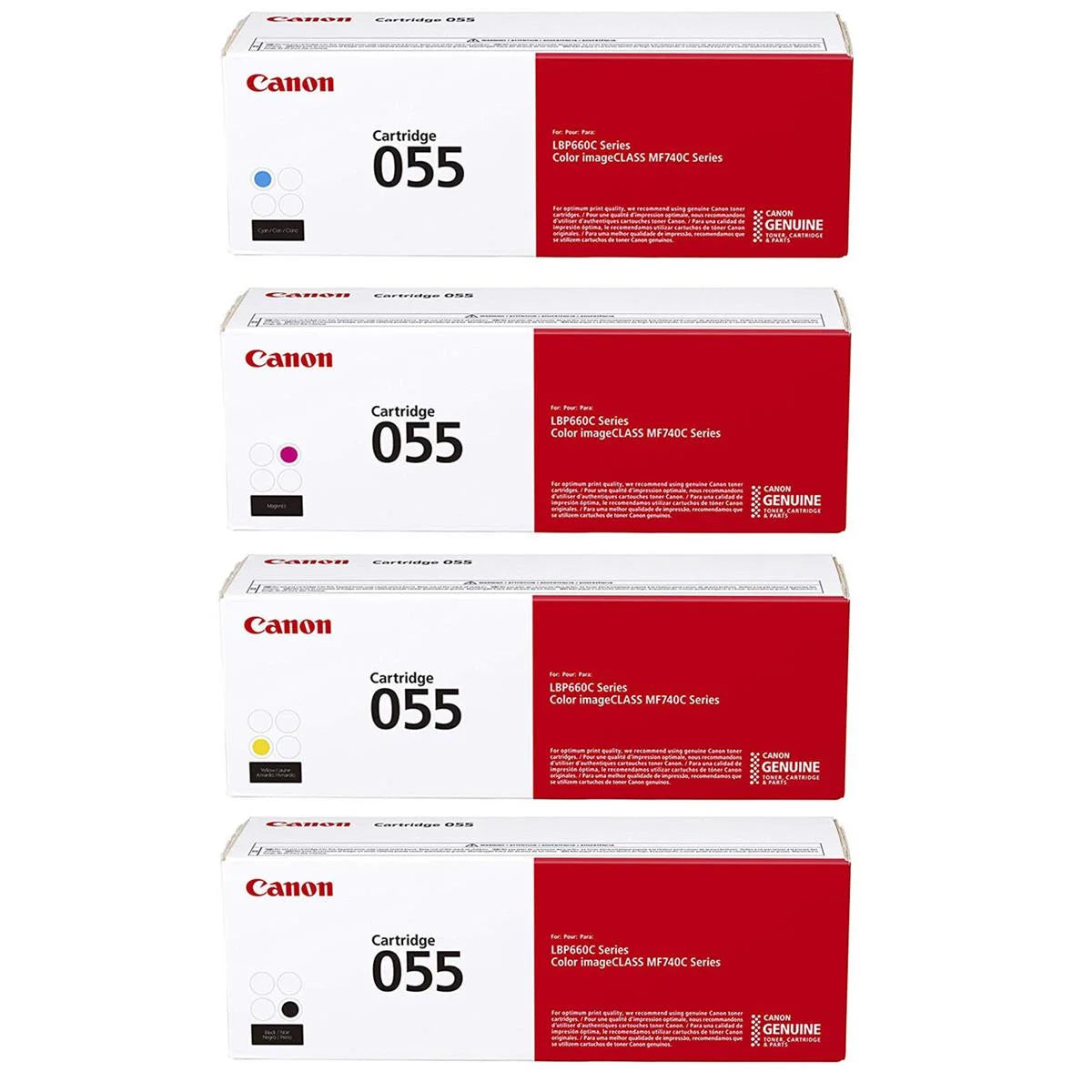 Canon 055 Toner Cartridge Set