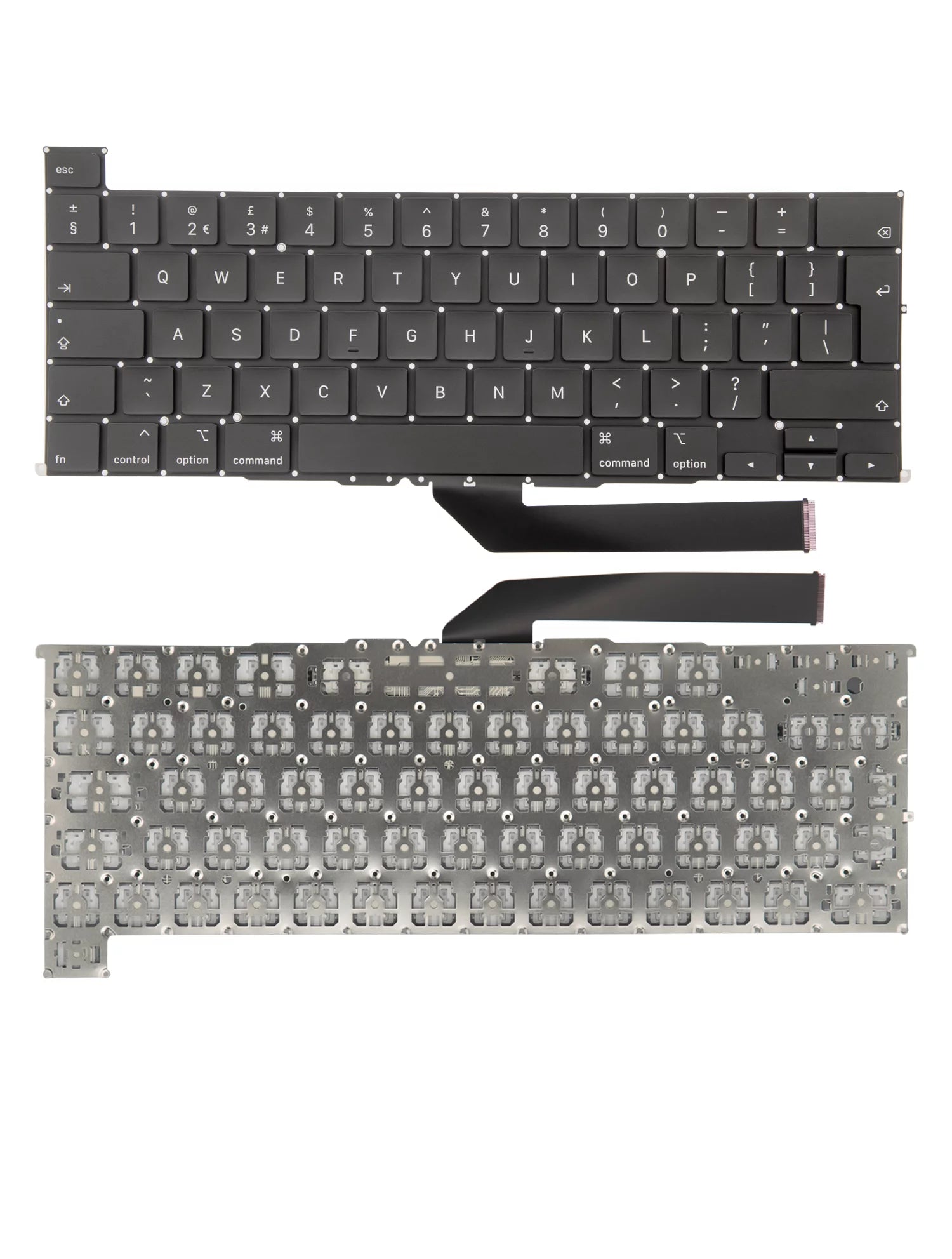 Replacement Keyboard Only Compatible For MacBook Pro 16 (A2141 / Mid 2019) (UK English)