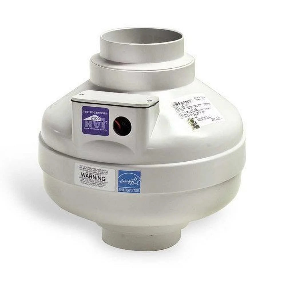 Fantech Inline Centrifugal Duct Fans Molded Housing 6