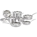 Cuisinart MultiClad Pro 12 Piece Stainless Steel Cookware Set